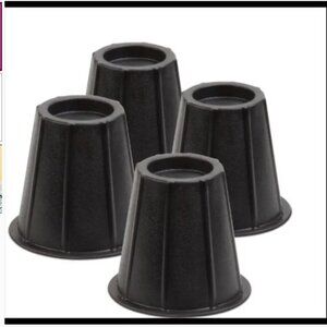Bed Risers, set of 4,   6 inches tall